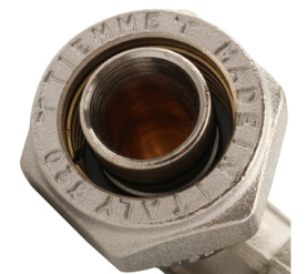 Угольник с внутренней резьбой (20х2.0х3/4) для металлопластиковых труб ви TIEMME 1600023(1605N002005) в Туле 8