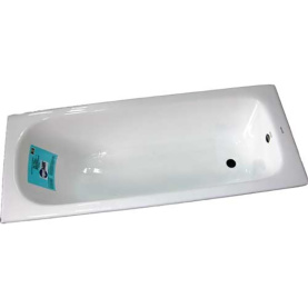 Чугунная ванна Aqualux ZYA 8-2 120х70 белая, без ножек, антислип в Туле 0