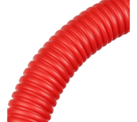 Труба гофрированная ПНД, цвет красный, наружным диаметром 32 мм для труб диаме STOUT SPG-0002-503225 в Туле 1