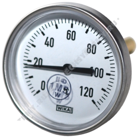 Термометр биметаллический Wika 3901912 А5002 120C Дк 100 L=100 в Туле 1