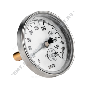 Термометр биметаллический Wika 3905055 А5001 200C Дк 80 L=40 в Туле 0