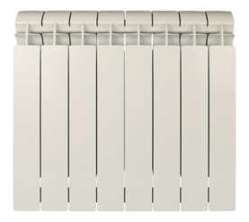 Радиатор биметаллический боковое подключение (белый RAL 9010) Global STYLE PLUS 500 8 секций в Туле 2