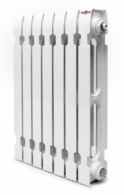 Чугунный радиатор Konner Модерн 12 секций с монтажным комплектом в Туле 0