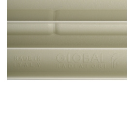 Радиатор биметаллический боковое подключение (белый RAL 9010) Global STYLE EXTRA 350 14 секций в Туле 9