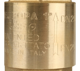 Клапан обратный пружинный муфтовый с металлическим седлом EUROPA 100 1 Itap в Туле 7