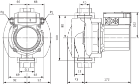 Циркуляционный насос Wilo Top-Z 30/10 DM PN6/10 RG в Туле 1