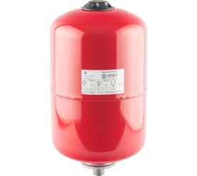 Расширительный бак на отопление 12 л. (цвет красный) STOUT STH-0004-000012 в Туле 0