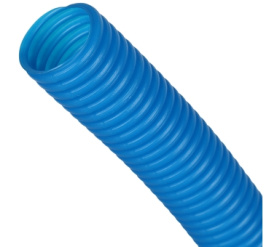 Труба гофрированная ПНД, цвет синий, наружным диаметром 25 мм для труб диаметр STOUT SPG-0001-502520 в Туле 2