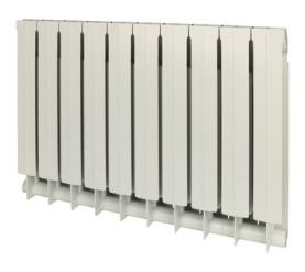 Радиатор биметаллический боковое подключение (белый RAL 9010) Global STYLE PLUS 500 10 секций в Туле 3