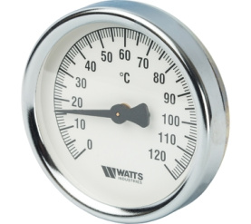 Термометр биметаллический накладной FR810(ТАВ) 80120 Watts 10006505(03.08.080) в Туле 0