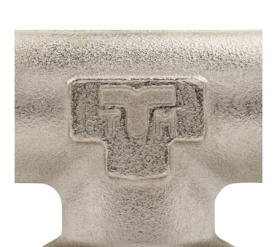 Тройник НН никелированный 3/4 для стальных труб резьбовой TIEMME 1500334(1572N050505) в Туле 5