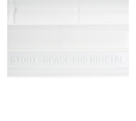 Радиатор биметаллический боковое подключение STOUT Space 500 14 секций SRB-0310-050014 в Туле 5