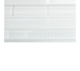 Радиатор биметаллический боковое подключение STOUT Space 500 4 секции SRB-0310-050004 в Туле 8