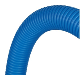 Труба гофрированная ПНД, цвет синий, наружным диаметром 25 мм для труб диаметр STOUT SPG-0001-502520 в Туле 1
