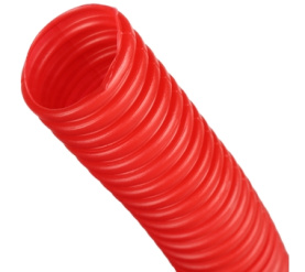 Труба гофрированная ПНД, цвет красный, наружным диаметром 32 мм для труб диаме STOUT SPG-0002-503225 в Туле 2
