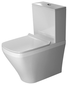 Бачок Duravit Durastyle 09351000051-WG снизу слева с механизмом слива, белый/хром в Туле 1