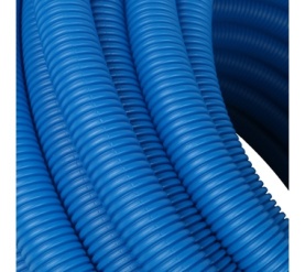 Труба гофрированная ПНД, цвет синий, наружным диаметром 25 мм для труб диаметр STOUT SPG-0001-502520 в Туле 3