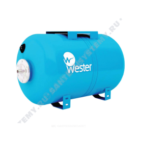 Гидроаккумулятор WAO 80 л 10 бар горизонтальный Wester 0-14-0990 в Туле 0