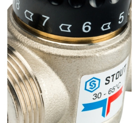 Термостатический смесительный клапан для систем отопления и ГВС 1 1/4 НР 30-65° STOUT SVM-0025-356532 в Туле 3