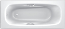 Стальная ванна BLB Universal Anatomica 170x75 см B75U42-1 с отверстиями под ручки 232 мм в Туле 0