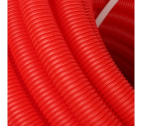 Труба гофрированная ПНД, цвет красный, наружным диаметром 25 мм для труб диаме STOUT SPG-0002-502520 в Туле 3