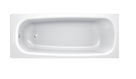 Стальная ванна BLB Universal HG 150x75 см B55H с отверстиями под ручки 208 мм в Туле 1