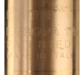 Клапан обратный пружинный муфтовый с металлическим седлом 1 1/4 STOUT SVC-0011-000032 в Туле 3