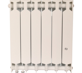Радиатор биметаллический нижнее правое подключение (белый RAL RIFAR SUPReMO VENTIL 500 SVR 6 секций в Туле 2