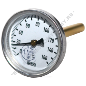 Термометр биметаллический Wika 3562972 А5002 160C Дк 100 L=40 в Туле 2