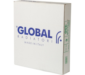 Радиатор биметаллический боковое подключение (белый RAL 9010) Global STYLE PLUS 350 6 секций в Туле 7