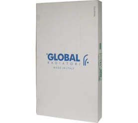 Радиатор биметаллический боковое подключение (белый RAL 9010) Global STYLE PLUS 500 12 секций в Туле 10