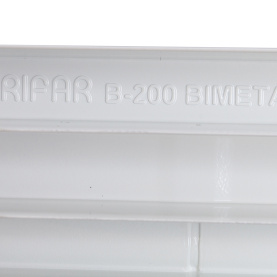 Радиатор биметаллический боковое подключение (белый RAL 9016) RIFAR BASE 200 12 секций в Туле 9