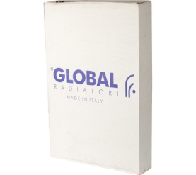Радиатор алюминиевый боковое подключение (белый RAL 9010) VOX EXTRA 350 8 секций Global в Туле 7
