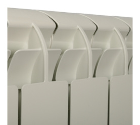 Радиатор алюминиевый боковое подключение (белый RAL 9010) Global VOX EXTRA 500 10 секций в Туле 5