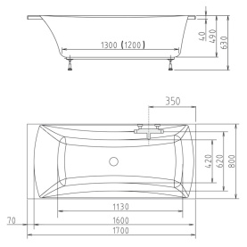 Панель для ванны Vagnerplast Front Panel 150 фронтальная в Туле 2