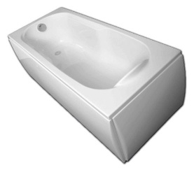 Акриловая ванна Vagnerplast Cavallo 170x75 прямоугольная VPBA170CAV2X-01 в Туле 1