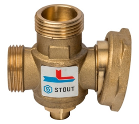 Термостатический смесительный клапан G 1M-G 1 1/2 F-G 1M 70°С STOUT SVM-0050-327007 в Туле 2