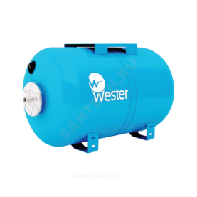 Гидроаккумулятор WAO 24 л 10 бар горизонтальный Wester 0-14-0950 в Туле 0