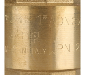 Клапан обратный пружинный муфтовый с пластиковым седлом YORK 103 1 Itap в Туле 7