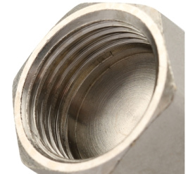 Заглушка ВР никелированная 1/2 для стальных труб резьбовой TIEMME 1500200(1880N0004) в Туле 4
