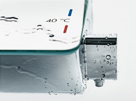 Термостат для ванны хром/белый HANSGROHE 13141400 в Туле 7