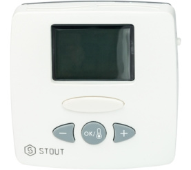 Термостат комнатный электронный WFHT-LCD. С выносным датчиком STOUT STE-0002-000015 в Туле 0