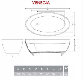 Каркас Riho Doppio 180x130 для асимметричной ванны металлический в Туле 1
