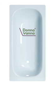 Ванна стальная ВИЗ Donna Vanna 150x70 летний небесный, с опорной подставкой, DV-51920 в Туле 1