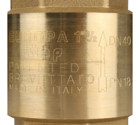 Клапан обратный пружинный муфтовый с металлическим седлом EUROPA 100 1 1/2 Itap в Туле 7
