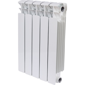 Радиатор биметаллический боковое подключение (белый RAL 9016) RIFAR BASE 500 6 секций в Туле 0