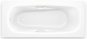 Стальная ванна BLB Universal Anatomica 170x75 см B75U42-1 с отверстиями под ручки 232 мм в Туле 1
