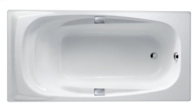 Ванна чугунная Jacob Delafon Rub Super Repos 180x90 E2902-00 с отверстиями для ручек в Туле 0