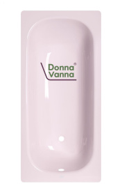 Ванна стальная ВИЗ Donna Vanna 150x70 розовый коралл, с опорной подставкой, DV-51942 в Туле 1