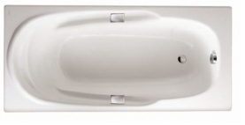 Ванна чугунная Jacob Delafon Rub Adagio 170x80 E2910-00 с отверстиями для ручек в Туле 1